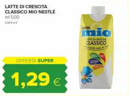 Oasi Latte di crescita classico mio Nestlé offerta