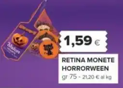 Oasi Retina Monete Horrorween offerta