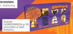 Oasi Scatola HORRORWEEN cioccolato al latte finissimo offerta