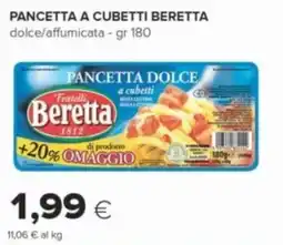 Oasi Pancetta dolce Beretta offerta