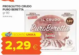 Oasi Prosciutto crudo Puro Beretta offerta