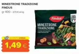 Oasi Minestrone tradizione Findus offerta