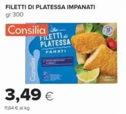 Oasi Consilia filetti di platessa panati offerta
