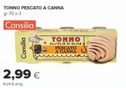 Oasi Tonno pescato a canna Consilia offerta