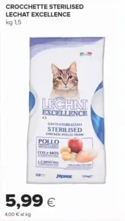 Oasi Crocchette sterilised Lechat Excellence offerta