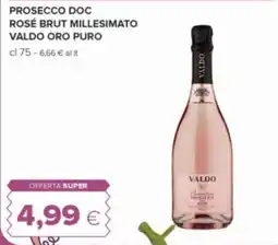 Oasi Prosecco rosé Valdo offerta