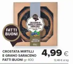 Oasi Crostata mirtilli e grano saraceno Fatti Buoni offerta