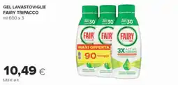 Oasi Gel lavastoviglie Fairy tripacco offerta