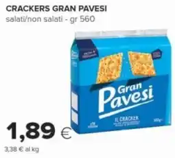 Oasi Crackers Gran Pavesi offerta