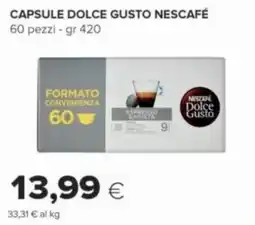 Oasi Capsule Dolce Gusto Nescafé offerta