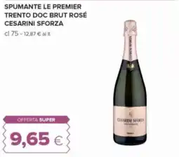 Oasi Spumante le premier trento doc brut rosé cesarini sforza offerta