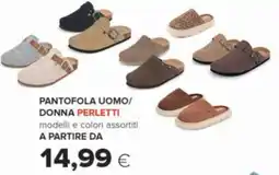 Oasi Pantofola uomo/donna Perletti offerta