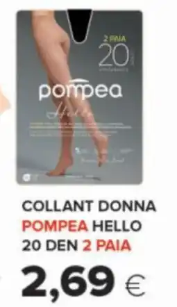 Oasi Collant donna pompea hello offerta