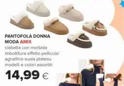 Oasi Pantofole donna moda Amix offerta