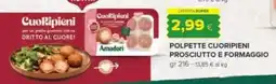 Oasi Polpette cuoripieni prosciutto e formaggio Amadori offerta