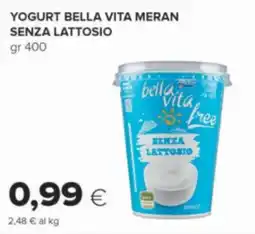 Oasi Yogurt Bella Vita Meran senza lattosio offerta