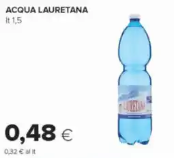 Oasi Acqua lauretana offerta
