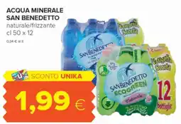 Oasi Acqua minerale San Benedetto naturale/frizzante offerta