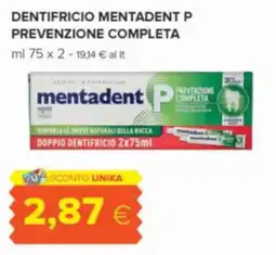 Oasi Dentifricio Mentadent P offerta