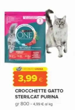 Oasi Crocchette gatto sterilcat purina offerta