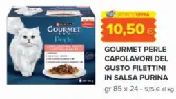 Oasi Gourmet Perle Capolavori del Gusto Filettini in Salsa Purina offerta