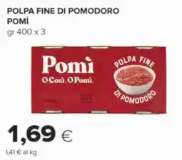 Oasi Polpa fine di pomodoro Pomi offerta