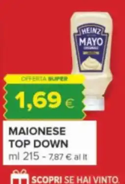 Oasi Heinz Maionese Top Down offerta