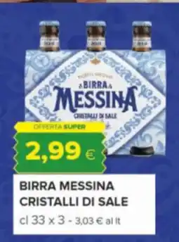 Oasi Birra Messina Cristalli di Sale offerta