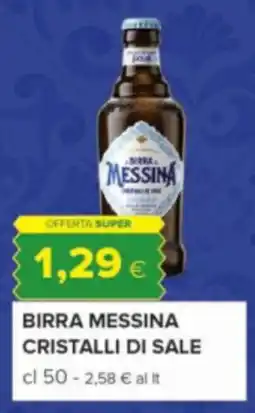 Oasi Birra Messina Cristalli di Sale offerta