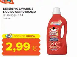 Oasi Detersivo lavatrice liquido Omino Bianco offerta