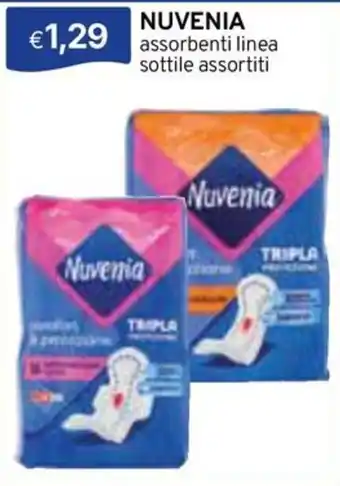 Nuvenia assorbenti linea sottile assortiti