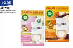 Sirene Blu Airwick base deodorante elettrico assortito offerta