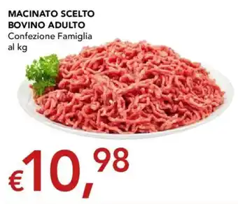 Macinato scelto bovino adulto