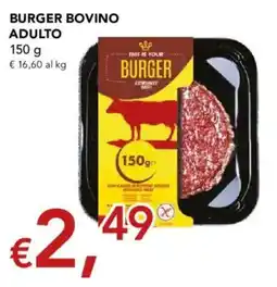 Migross Supermercati e Market Burger bovino adulto offerta