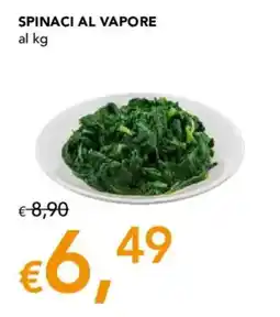 Migross Supermercati e Market Spinaci al vapore offerta