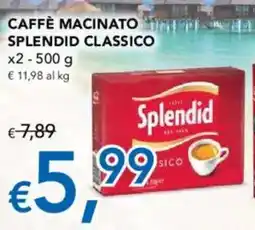 Migross Supermercati e Market Caffè macinato Splendid classico offerta