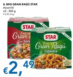 Migross Supermercati e Market Il mio Gran Ragù Star offerta