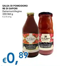 Migross Supermercati e Market Salsa di pomodoro Re di Sapori offerta