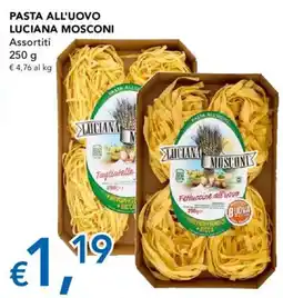 Migross Supermercati e Market Pasta all'uovo Luciana Mosconi offerta