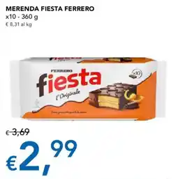 Migross Supermercati e Market Ferrero Fiesta l'Originale offerta