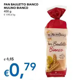 Migross Supermercati e Market Pan Bauletto Bianco Mulino Bianco offerta