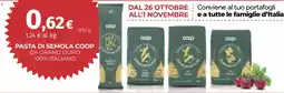 Ipercoop Pasta di semola Coop da grano duro 100% italiano offerta