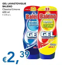 Migross Supermercati e Market Gel lavastoviglie Baleno offerta