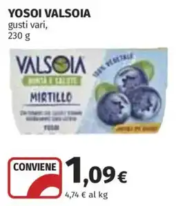 Ipercoop Valsòia mirtillo offerta