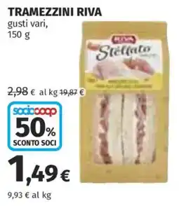 Ipercoop Tramezzini Riva Stellato offerta