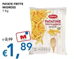 Migross Supermercati e Market Patatine tipo classico surgelate Migross offerta