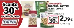 Ipercoop Anacardi tostati al naturale offerta