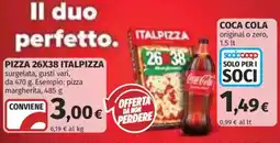 Ipercoop Pizza 26x38 Italpizza offerta