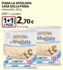 Ipercoop Piada la Sfogliata Casa della Piada offerta