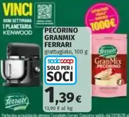 Ipercoop Pecorino granmix ferrari offerta